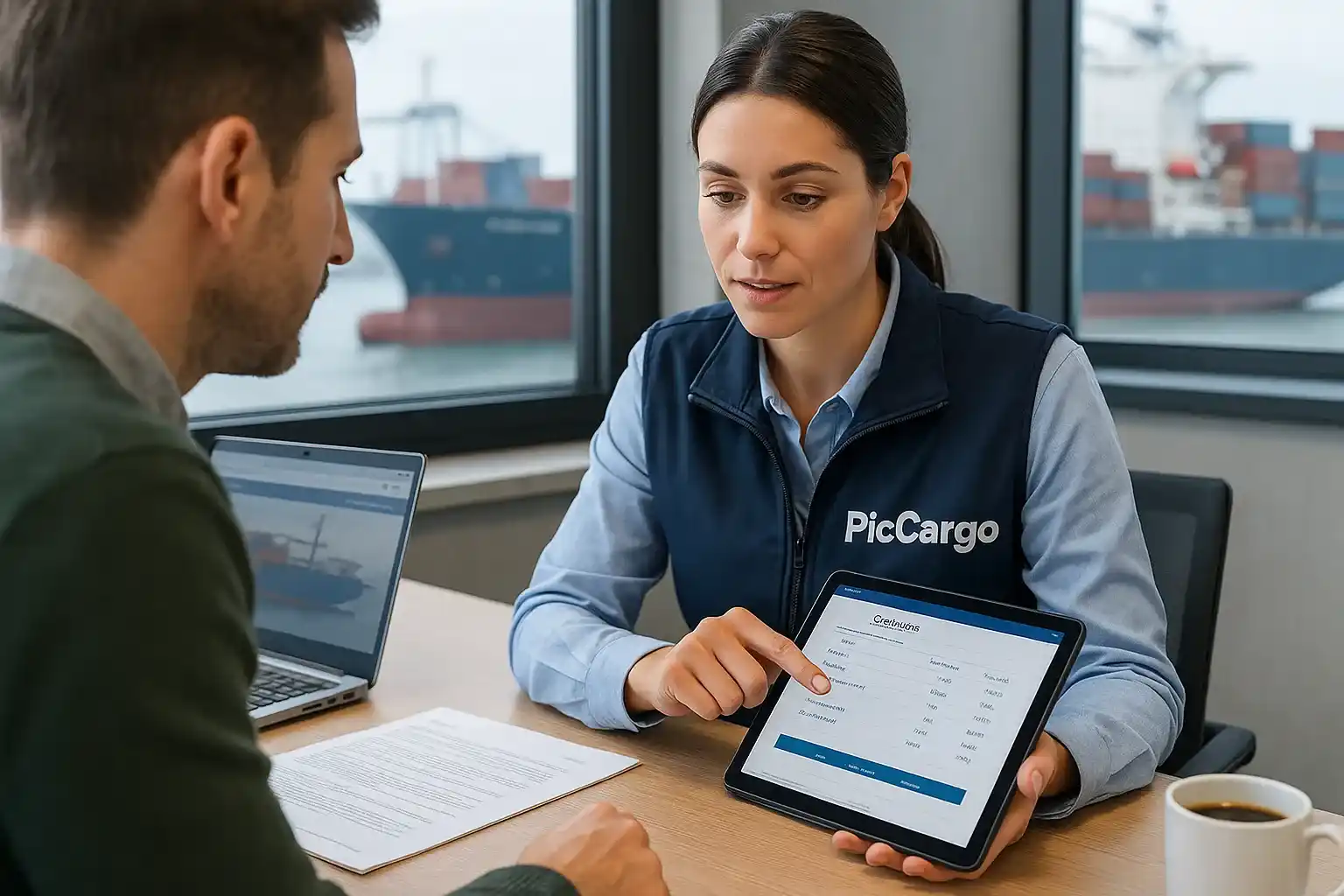 Buque y operaciones portuarias