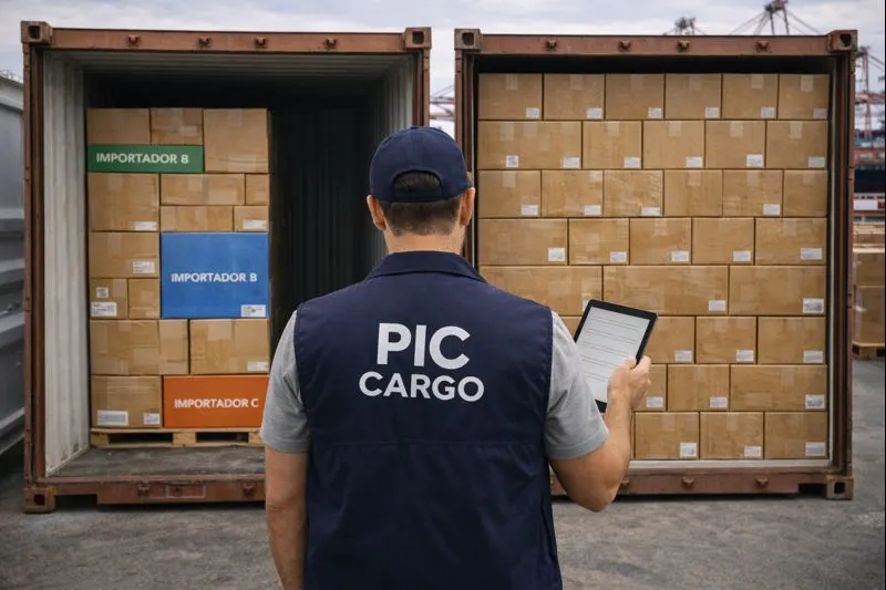 Imagen referencial para comparación LCL vs contenedor completo