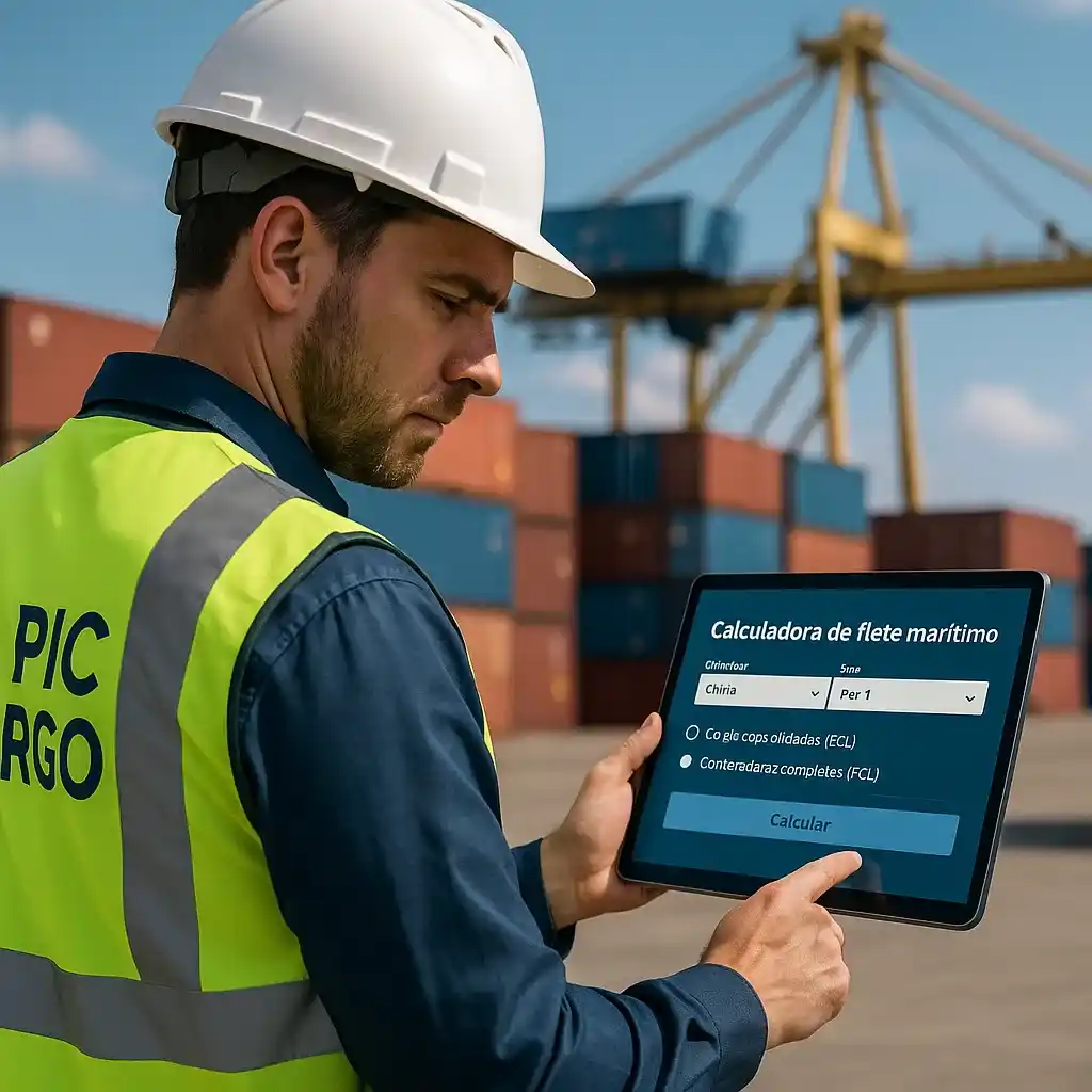 Gestión de transporte internacional por agente de carga